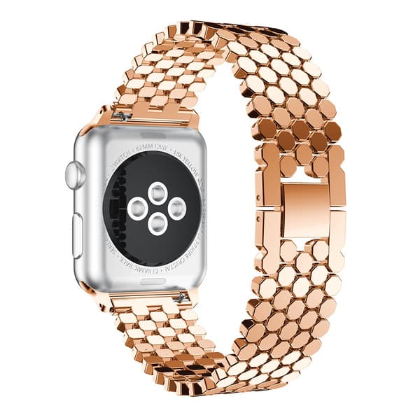 Robust Länk för Apple Watch 38mm "3/2/1" (Rostfritt Stål)
