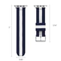 Miniatyrbild 7 av 11: Stilrent Armband i Nylon till Apple Watch 38mm 3/2/1