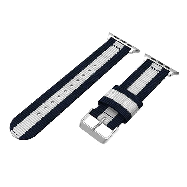 Stilrent Armband i Nylon till Apple Watch 38mm 3/2/1