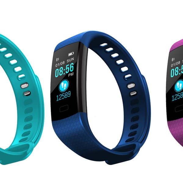 LEMAN 696 Y5 Aktivitetsarmband iPhone/Android