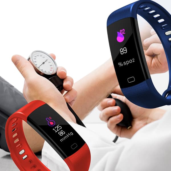 LEMAN 696 Y5 Aktivitetsarmband iPhone/Android