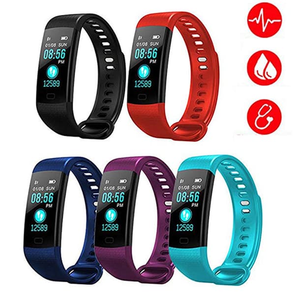 LEMAN 696 Y5 Aktivitetsarmband iPhone/Android