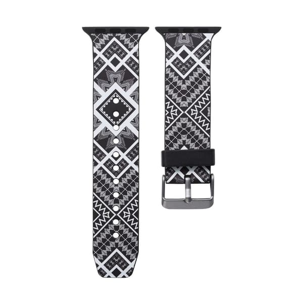 Silikone urrem til Apple Watch 4 44mm, serie 3/2/1 42mm - firkant
