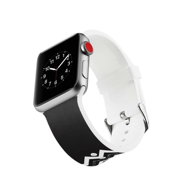 Silicone Watchband for Apple Watch 4 44mm, Series 3 / 2 / 1 42mm - Twill