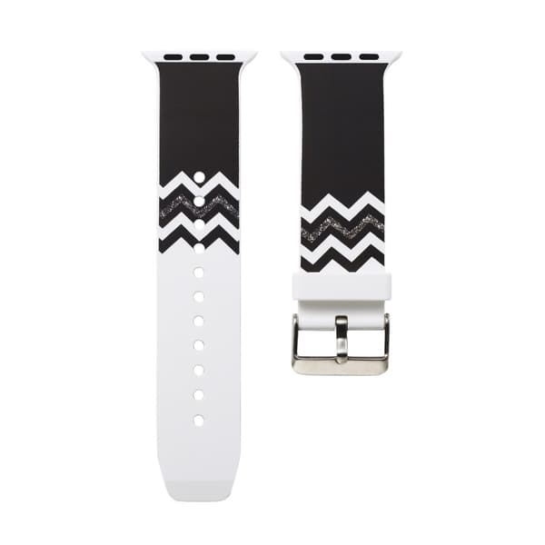 Silicone Watchband for Apple Watch 4 40mm, Series 3 / 2 / 1 38mm - Twill