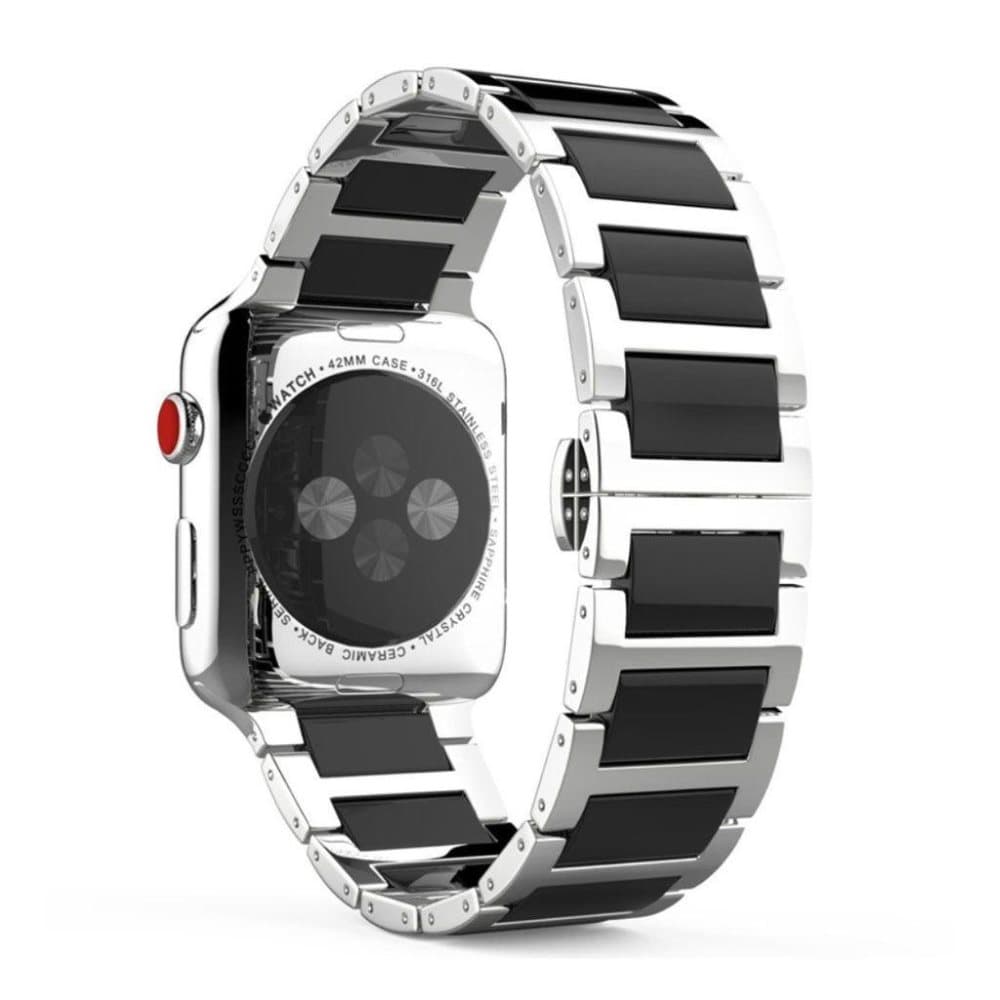 Apple Watch 38mm erstatnings urrem i stainless stål og keram