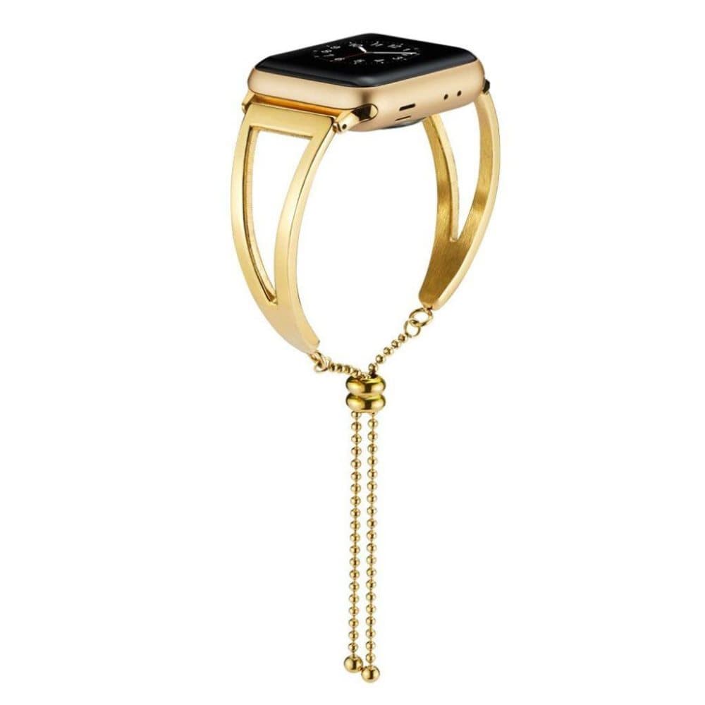 Apple Watch 38mm erstatnings urrem i stainless stål - Guld