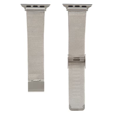 HAMA Urrem Apple Watch Sølv Milanaise 38mm