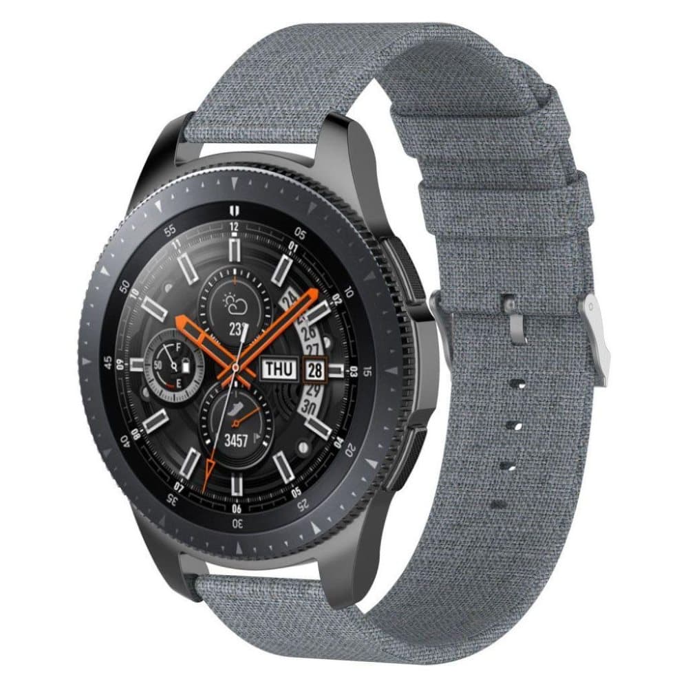 Samsung Galaxy Watch (46mm) Tyylikäs nailoni kangas vaihdett