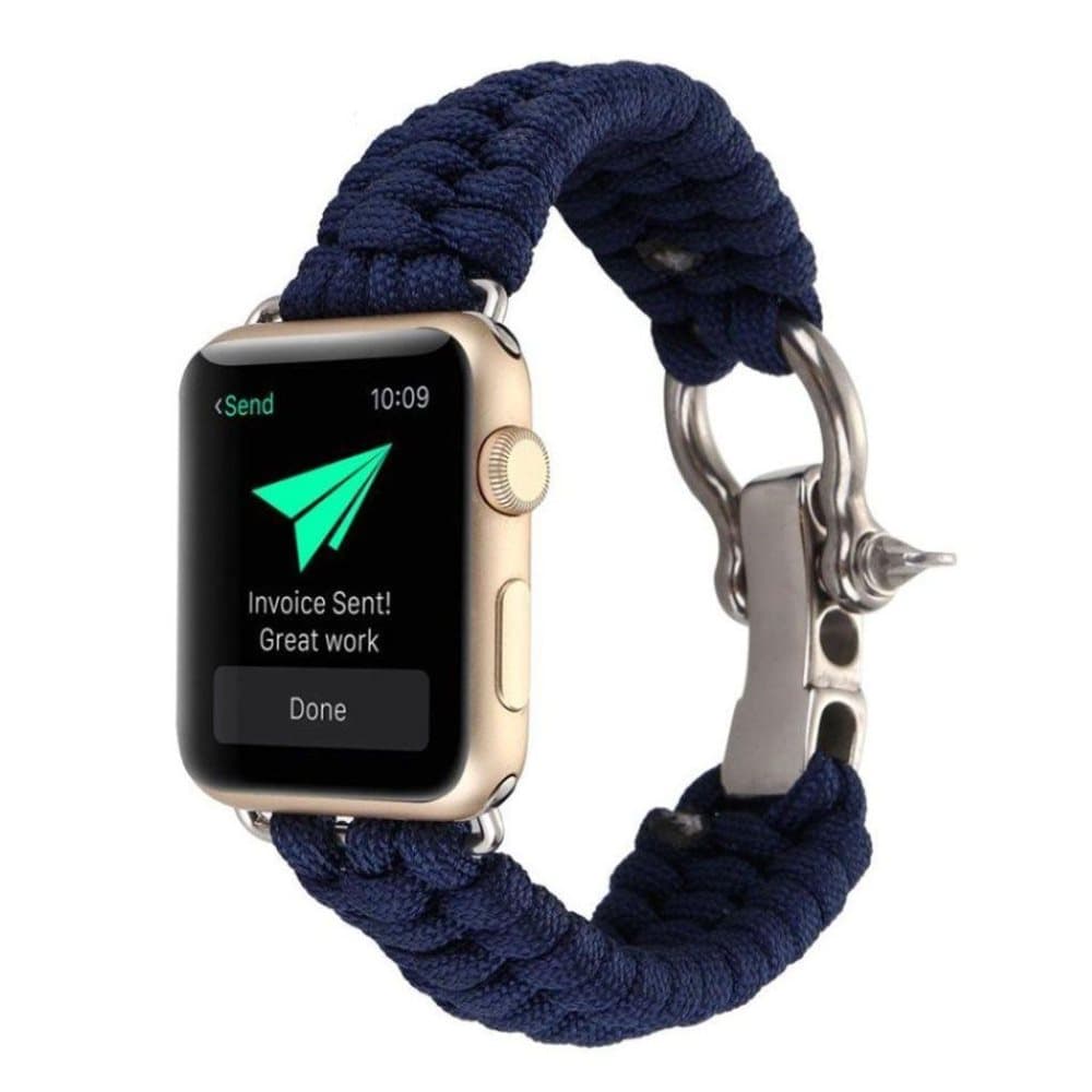 Apple Watch Series 4 44mm erstatnings urrem i flettet nylon