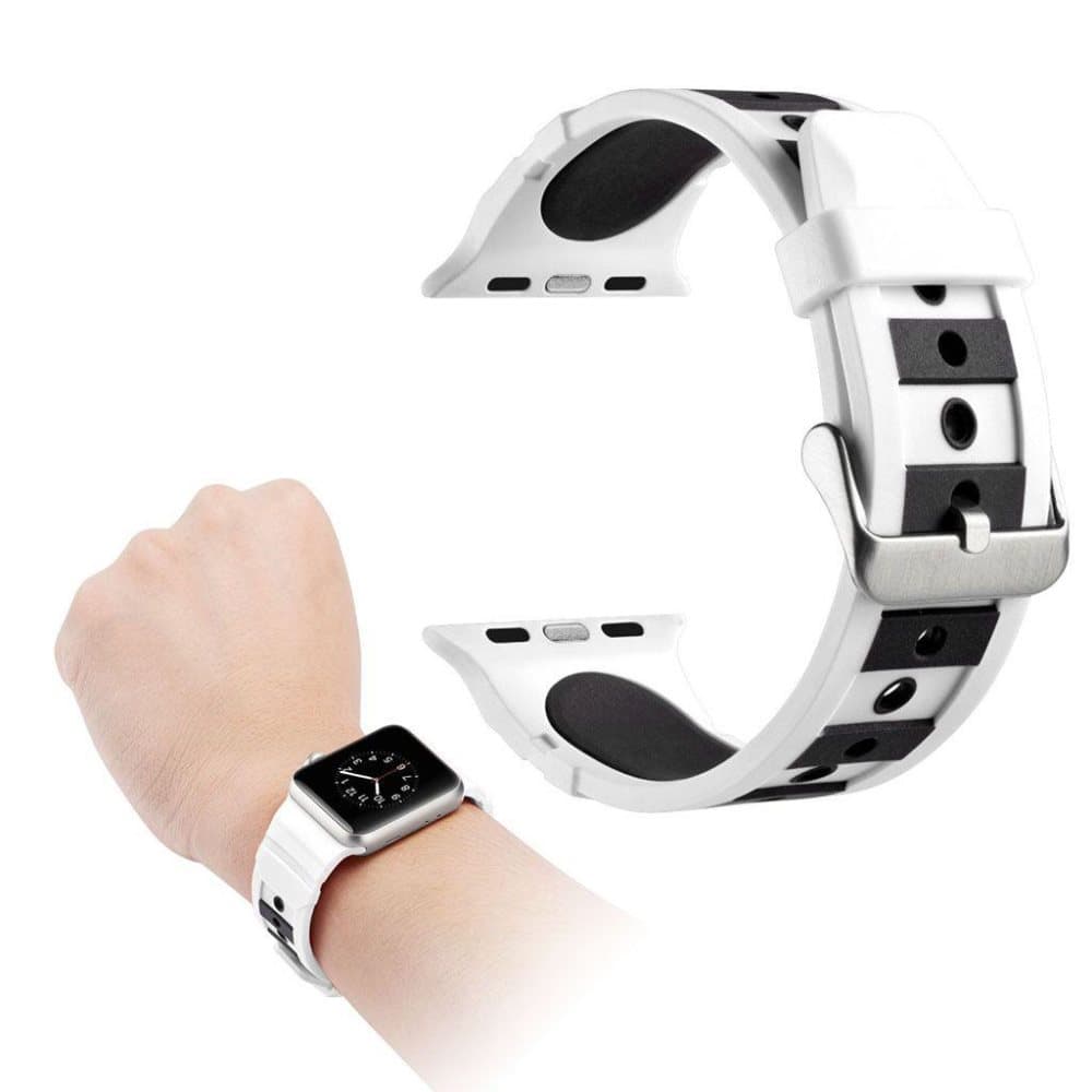 Apple Watch Series 4 44mm erstatnings urrem i silikone med f