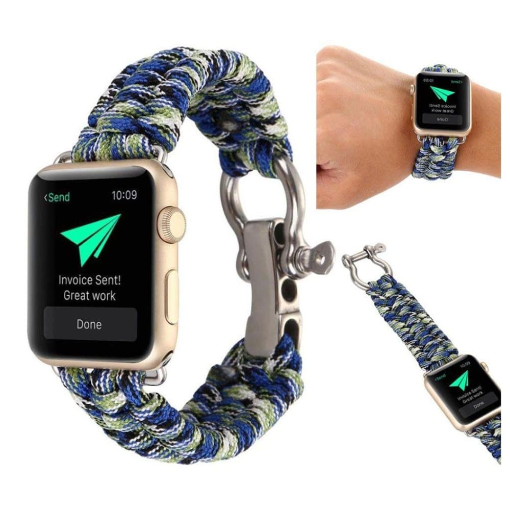 Apple Watch Series 4 40mm erstatnings urrem i flettet nylon