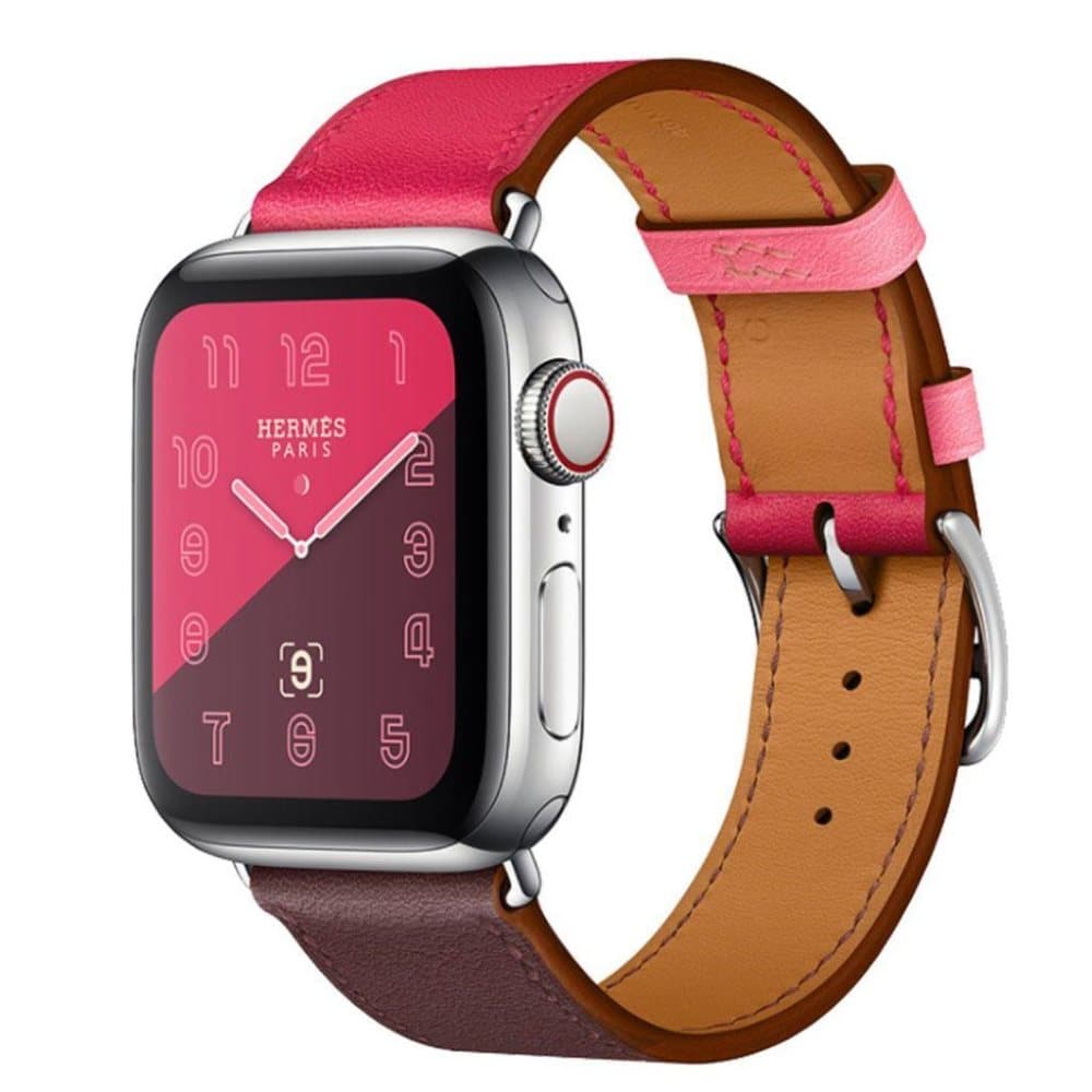 Apple Watch Series 4 44mm erstatnings urrem i kunstlæder - R