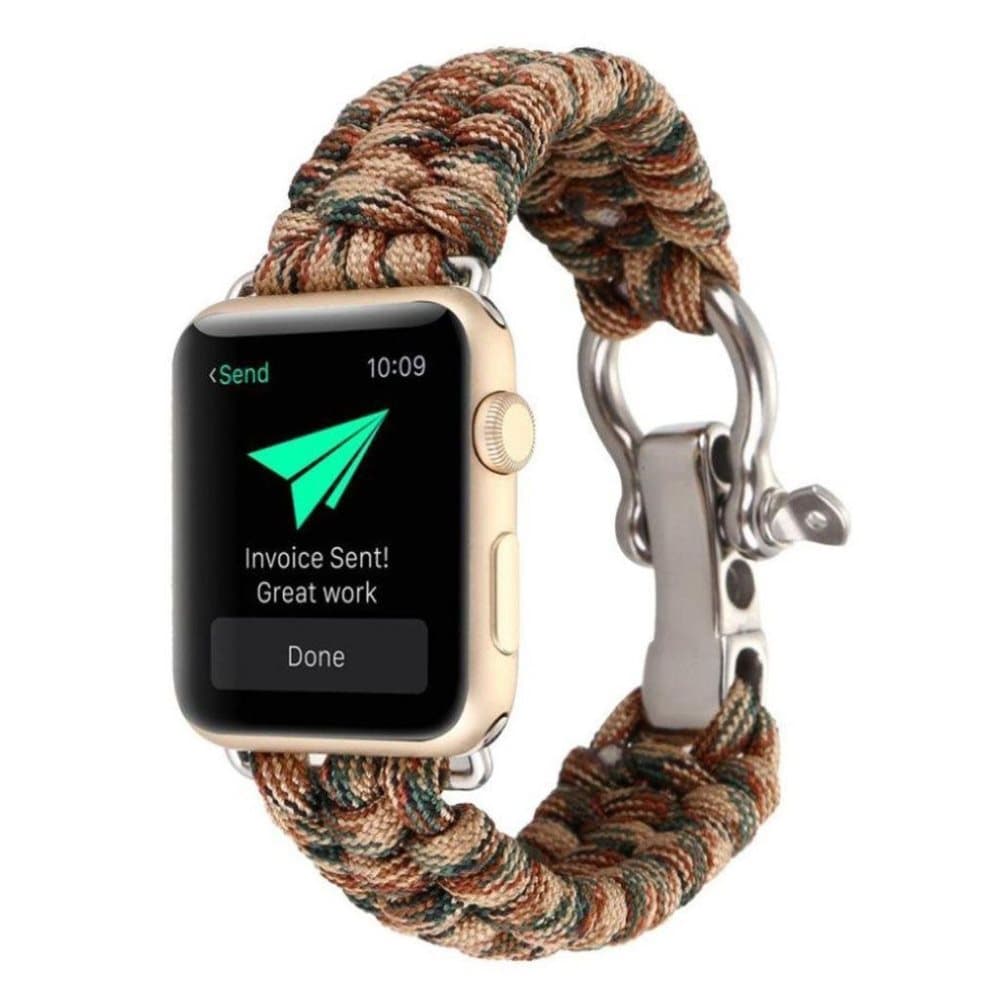 Apple Watch Series 4 44mm erstatnings urrem i flettet nylon