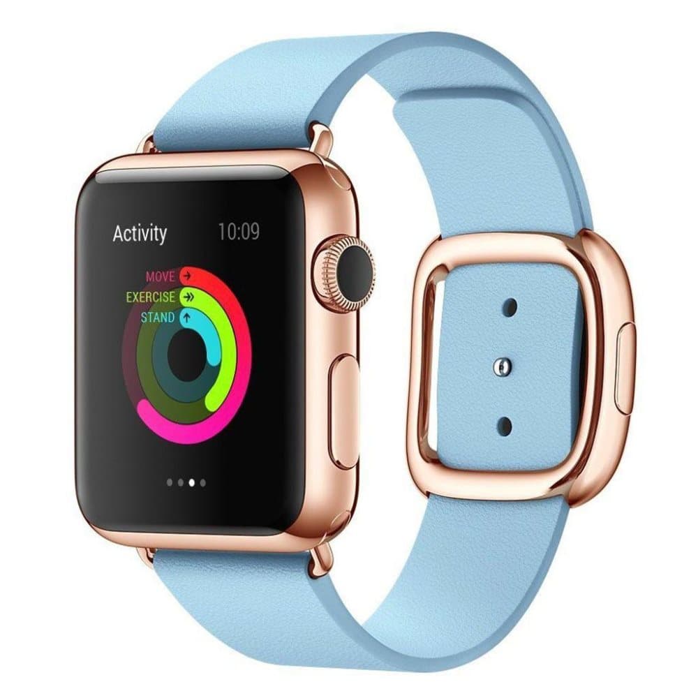 Apple Watch Series 4 44mm erstatnings urrem i unikt læder me
