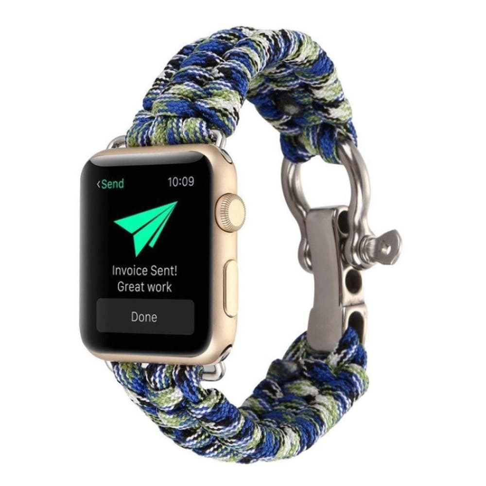 Apple Watch Series 4 44mm erstatnings urrem i flettet nylon