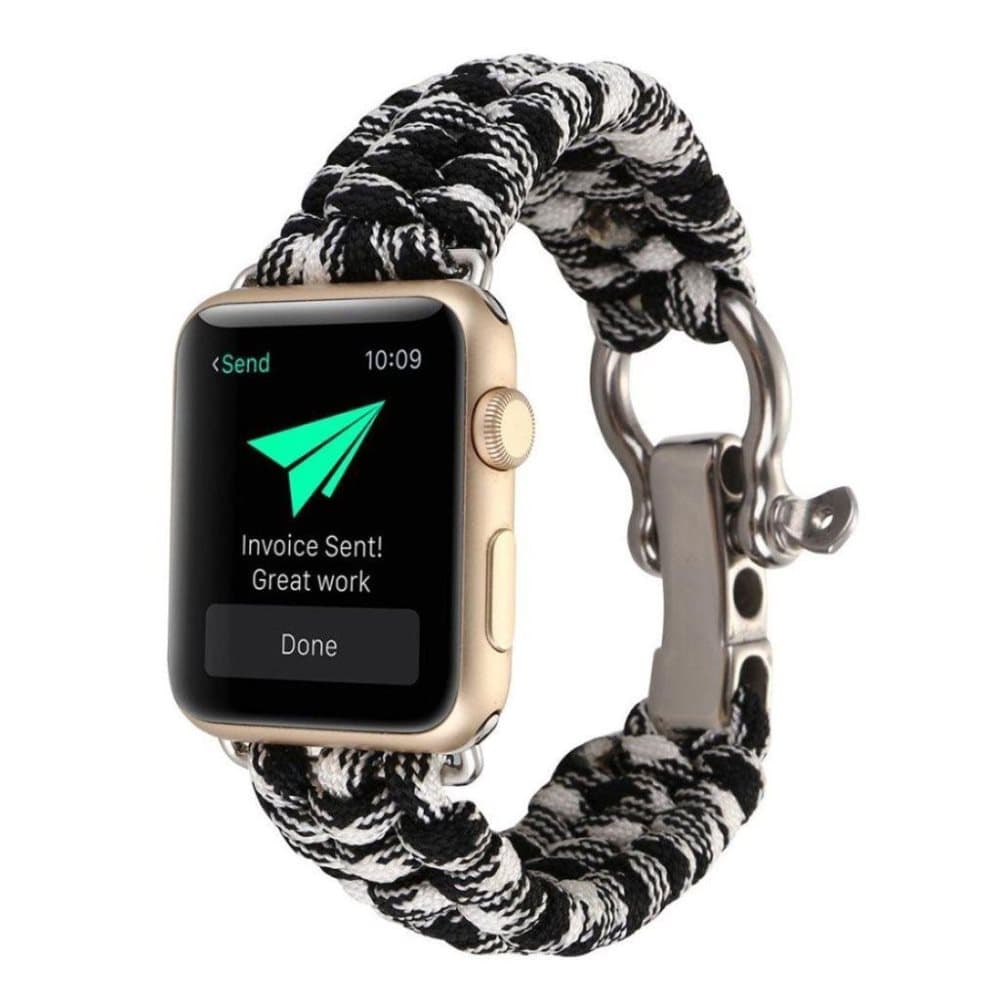 Apple Watch Series 4 40mm erstatnings urrem i flettet nylon