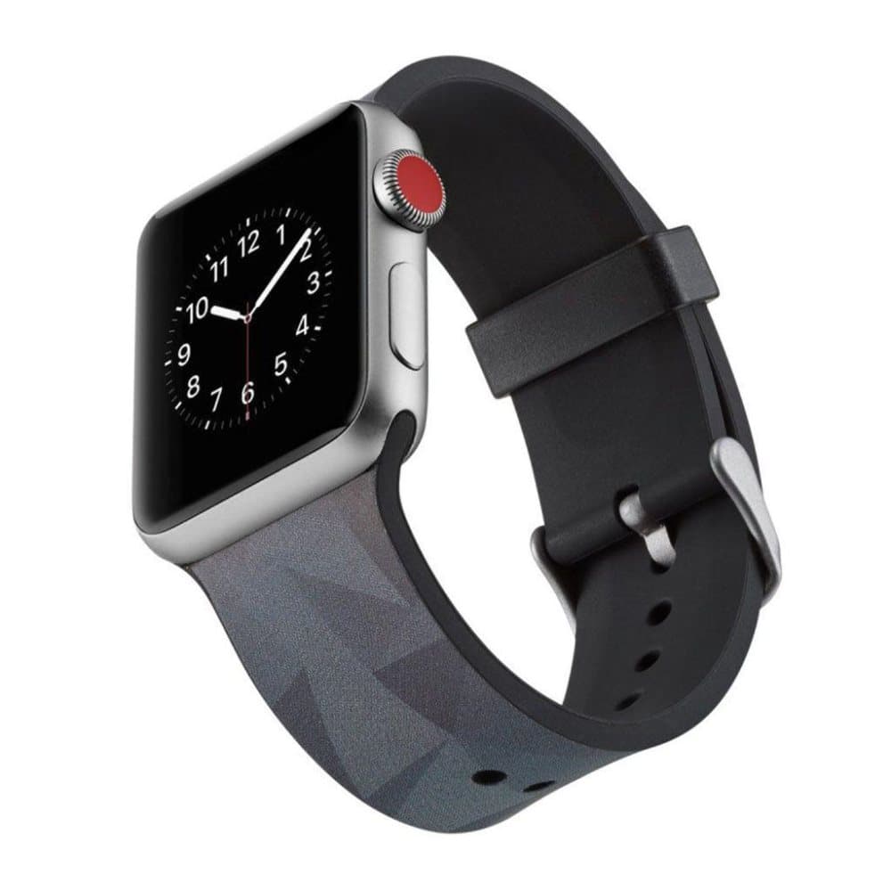 Apple Watch Series 4 40mm erstatnings urrem i silikone med m