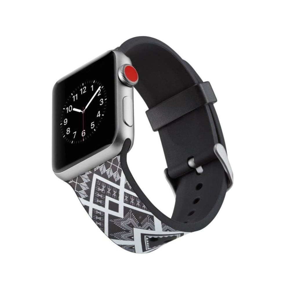 Apple Watch Series 4 40mm erstatnings urrem i silikone med m