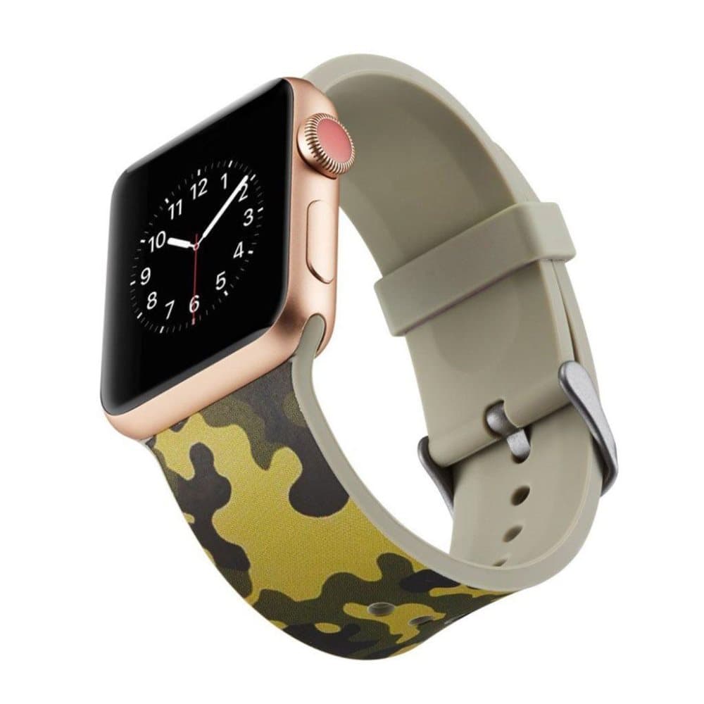Apple Watch Series 4 40mm erstatnings urrem i silikone med m