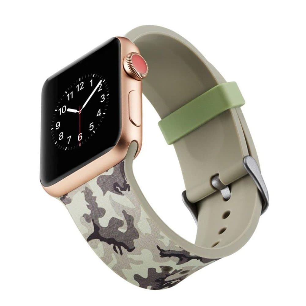 Apple Watch Series 4 40mm erstatnings urrem i silikone med m