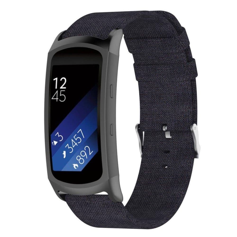 Samsung Gear Fit2 Pro erstatnings urrem i åndbart canvas - S