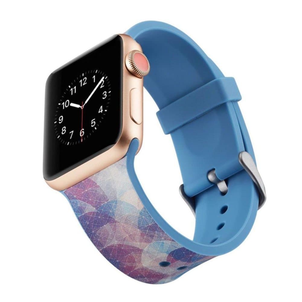 Apple Watch Series 4 40mm erstatnings urrem i silikone med m