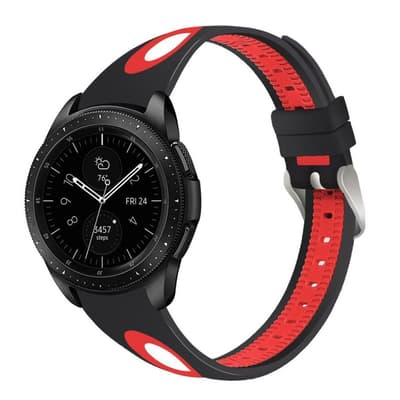 Samsung Galaxy Watch (46mm) joustava silikoni kellon hihna -
