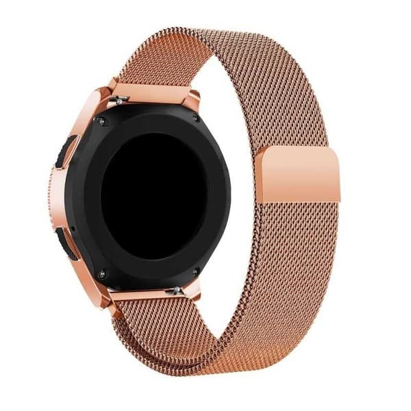 Yleiskellon ranneke Milanese Loop 22mm - Rose Gold