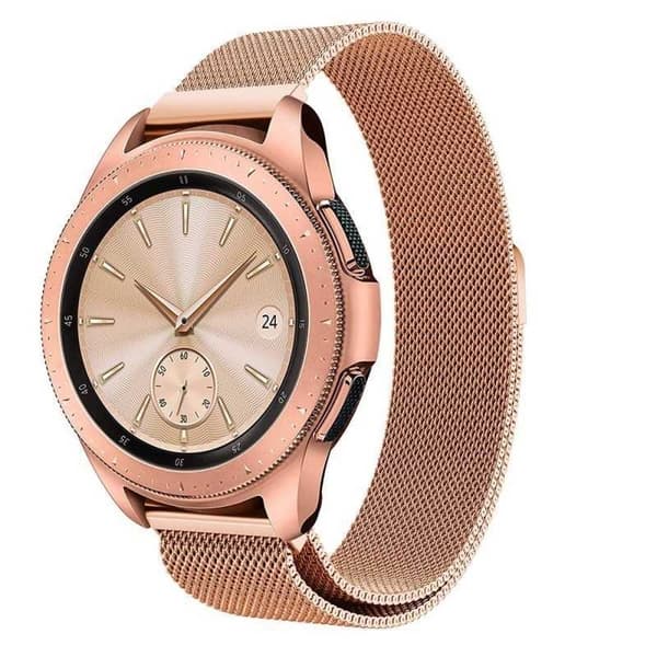 Yleiskellon ranneke Milanese Loop 22mm - Rose Gold