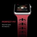 Pikkukuva 8 / 11: För Apple Watch 42/44mm  silikon Sport klockarmband