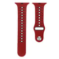 Miniatyrbild 10 av 11: För Apple Watch 42/44mm  silikon Sport klockarmband