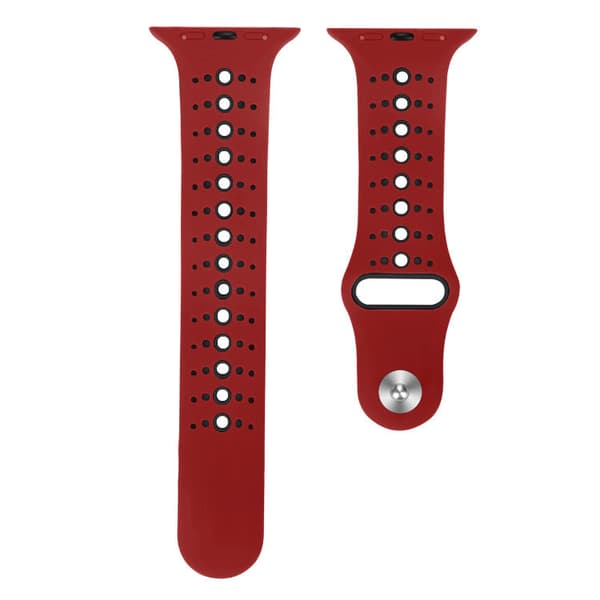 För Apple Watch 42/44mm  silikon Sport klockarmband