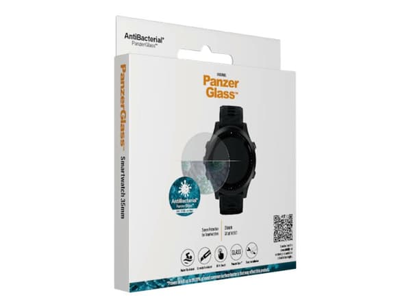 PanzerGlass Original - Näytönsuoja älykellolle - lasi - kristallinkirkas - Garmin Forerunner 245:lle