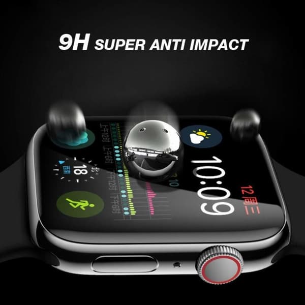 UV-lys hærdet glas skærmbeskytter til Apple Watch 40mm