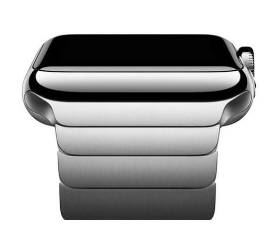 Apple Watch 44mm - Stilren st�ll�nk i rostfritt st�l