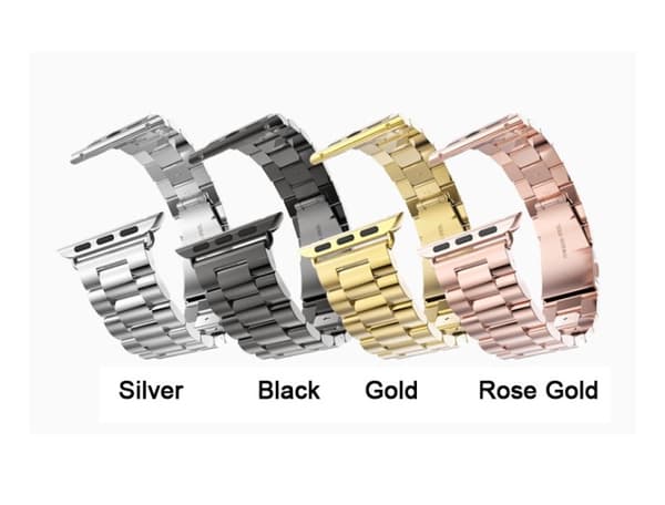 Apple Watch 4 - 44mm - Stilren stållänk (Rostfritt Stål)