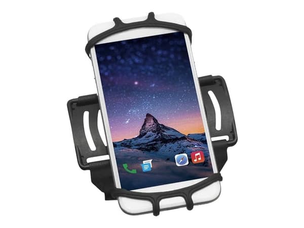 Mobilis - Armbånd for mobiltelefon - from 4" to 7" - svart Sort