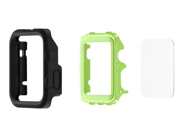 Griffin Survivor Tactical - Skärmskydd för smartwatch - polykarbonat, TPE - grön