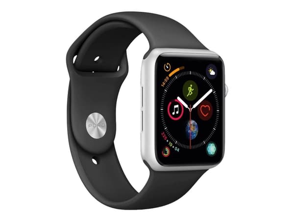 Puro ICON - KlocKräm för smart klocka - S/M och M/L storlek - svart - för Apple Watch Hermès Series 9, Series 10, Series 8, Series 9, Ultra, Ultra 2