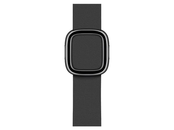 Apple 40mm Modern Buckle - Klokkestropp for smart armbåndsur - Liten størrelse - svart - for Watch Hermès Series 7, Hermès Series 9, Nike Series 7, S