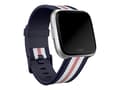 Pikkukuva 1 / 5: Fitbit FB166WBNVPKL, ranneke, älykello, laivastonsininen, vaaleanpunainen, Fitbit, Versa/Versa Lite, fluoroelastomeeri