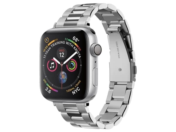 Spigen 061MP25943, Band, Smartwatch, Silver, Apple, Watch Series 5 / 4 (40mm), Rostfritt stål