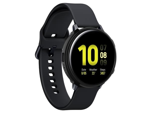 Spigen ACS00218, Ask, Smartwatch, Svart, Samsung, Galaxy Watch Active 2 (40mm), Reptålig, Stöttålig