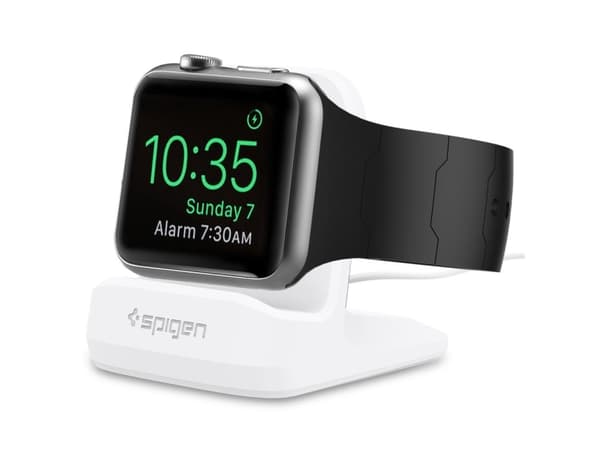Spigen S350, Klockställ, Smartwatch, Vit, Apple, Watch Series 5 (44 / 40mm) Series 4 / Series 3 / Series 2 / Series 1 (42 / 38mm), Termoplastisk poly