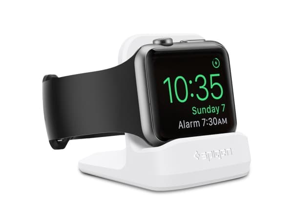 Spigen S350, Klockställ, Smartwatch, Vit, Apple, Watch Series 5 (44 / 40mm) Series 4 / Series 3 / Series 2 / Series 1 (42 / 38mm), Termoplastisk poly