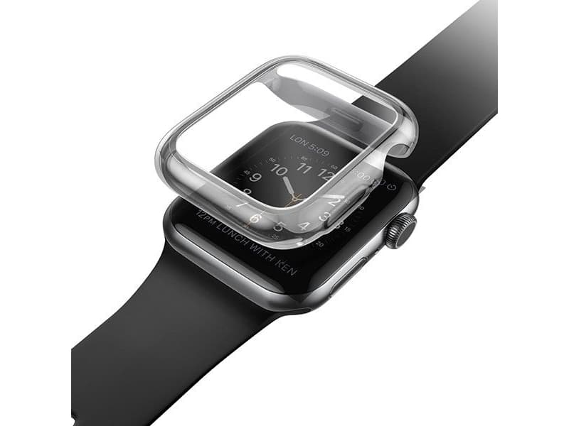 UNIQ etui Garde Apple Watch Series 4/5/6/SE 44mm. szary/smoked grey