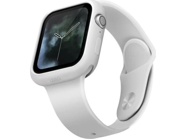 Uniq UNIQ etui Lino Apple Watch Series 5/4 40MM biały/dove white