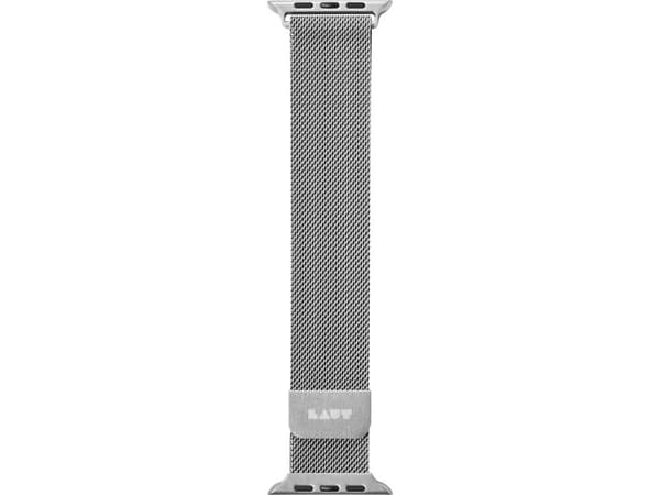 LAUT Steel Loop, Band, Smartklokke, Sølv, Apple, Apple Watch 42/44/45 mm, Rustfritt stål