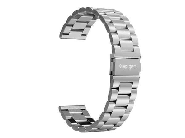 Spigen Modern Fit Band 22mm - *Only the band!* - Stainless Steel, for 'Samsung Galaxy Watch 3 (45 mm) Stainless Steel'